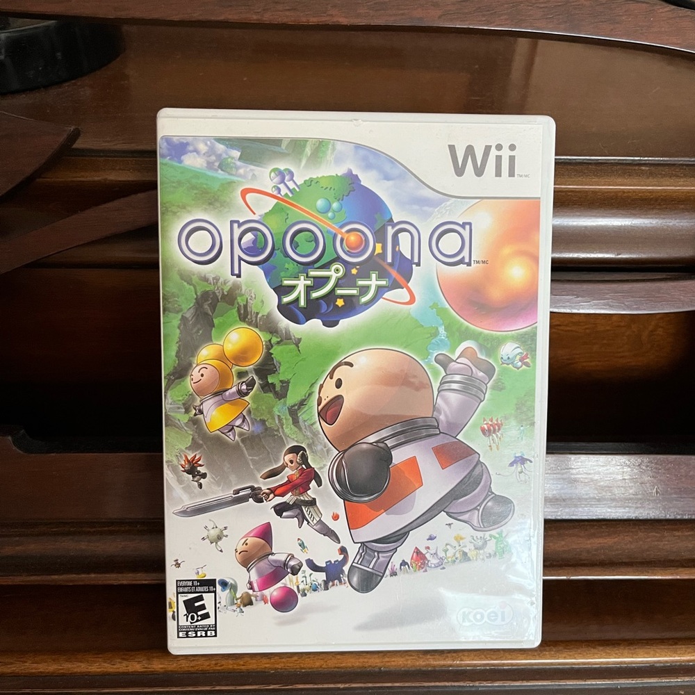 Wii video game Opoona
